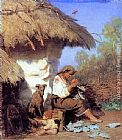 Henryk Hector Siemiradzki Country Idyll painting